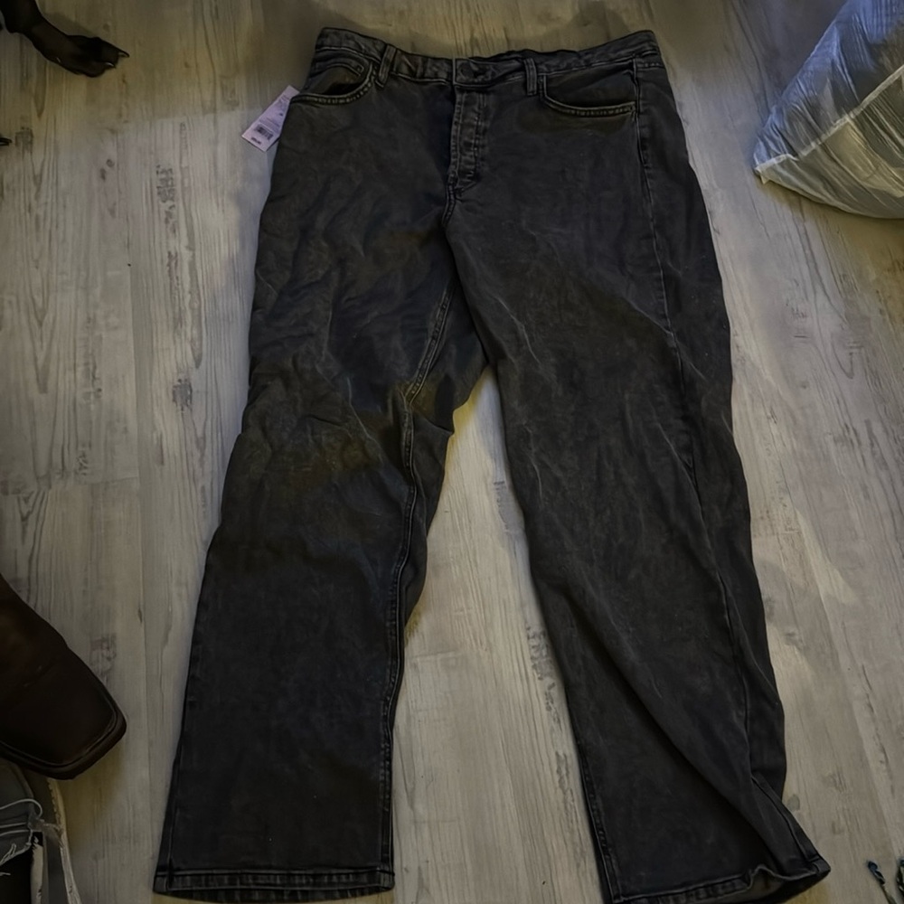 black jeans w/ glitter